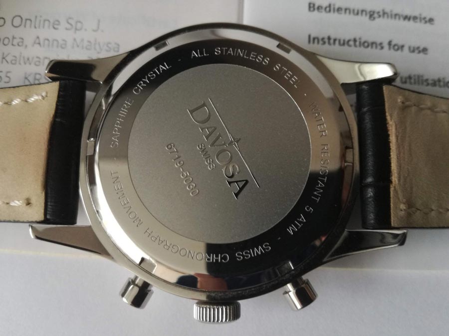 ساعت مچی مردانه داوسا سوئیس مدل 162.479.56