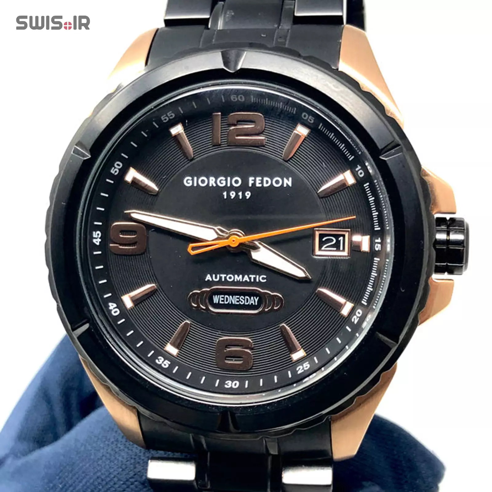 ساعت مچی مردانه برند جورجیو فدون ایتالیا مدل GFBT003