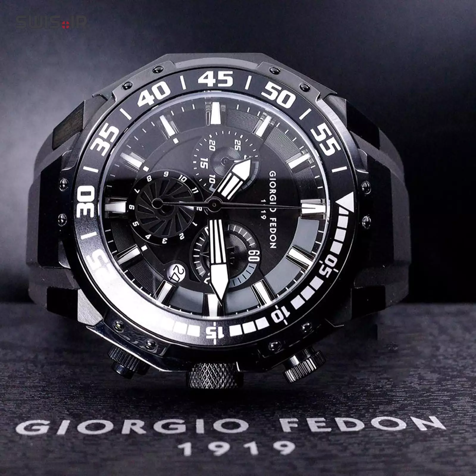 ساعت مچی مردانه برند جورجیو فدون ایتالیا مدل GFBX004