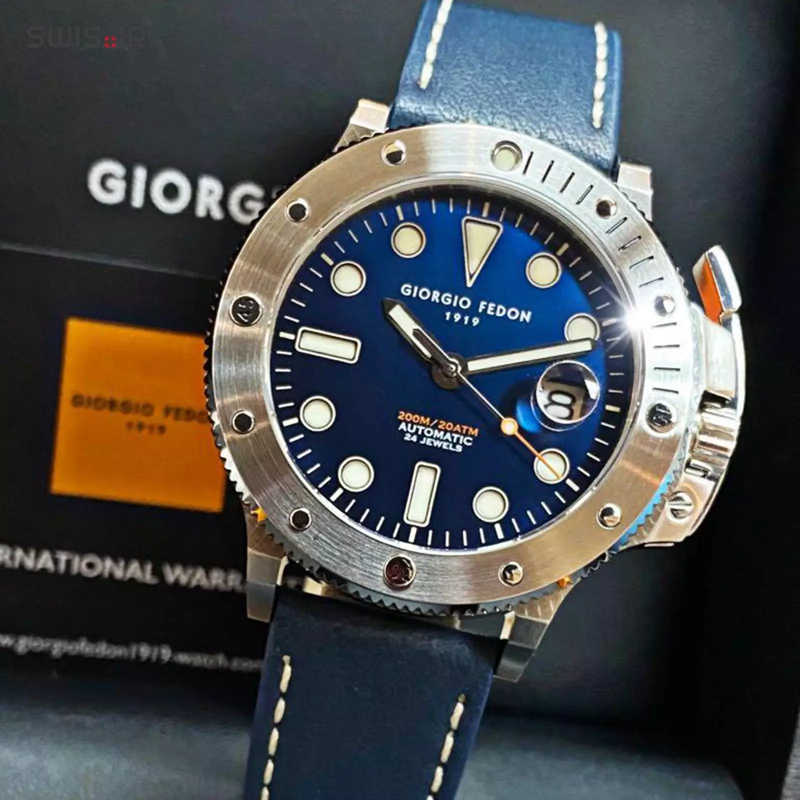 ساعت مچی مردانه برند جورجیو فدون ایتالیا مدل GFCR006