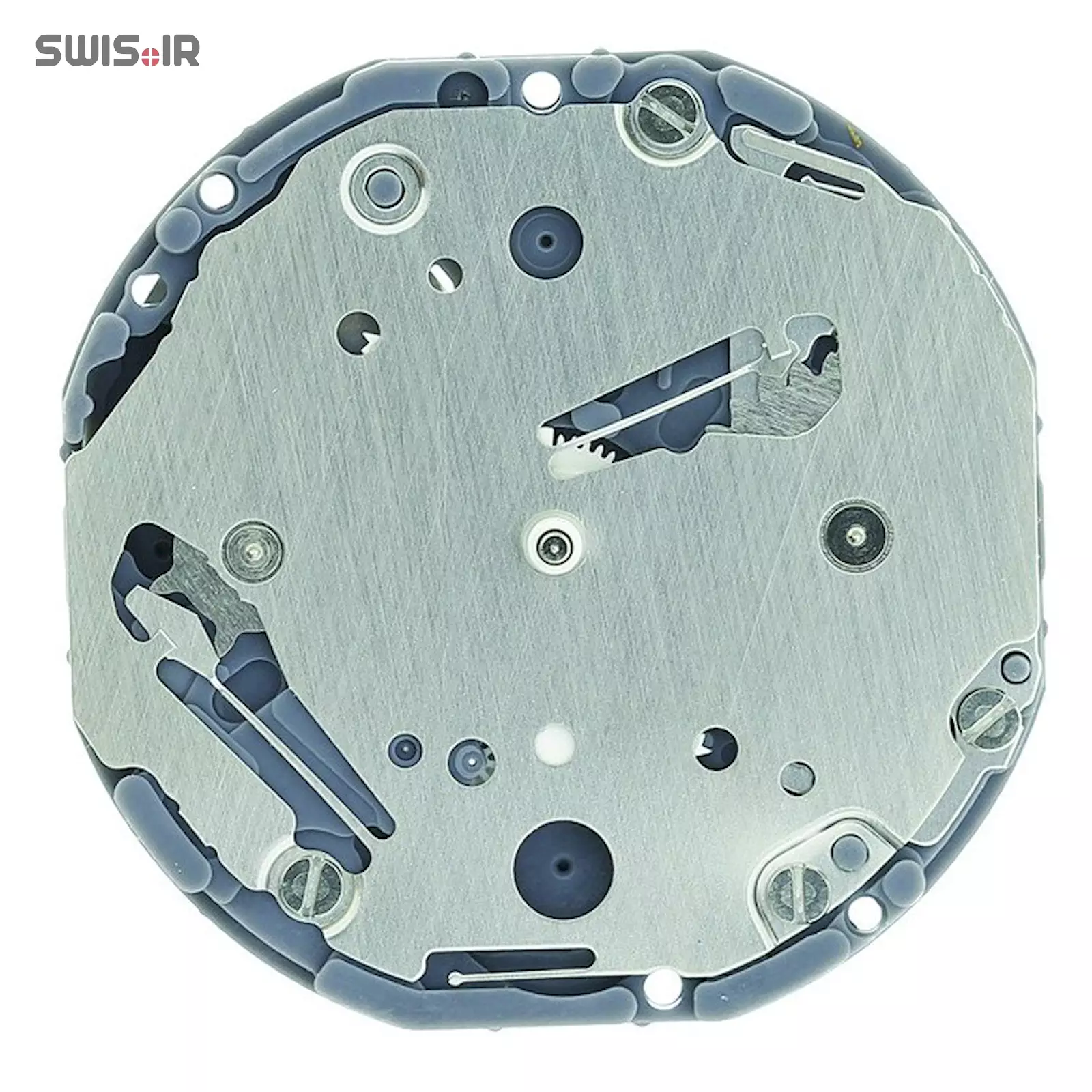 تصویر روی موتور ساعت کالیبر VD79A-SII ساخت شرکت سیکو ـ اپسون ژاپن