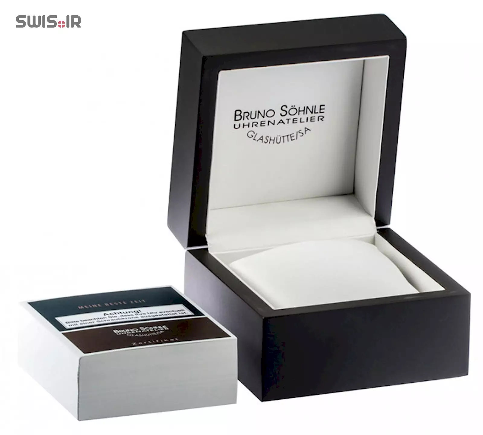 نمونه‌ای از جعبه ساعت هدیه (Gift Box) شرکت برونو زونله آلمان