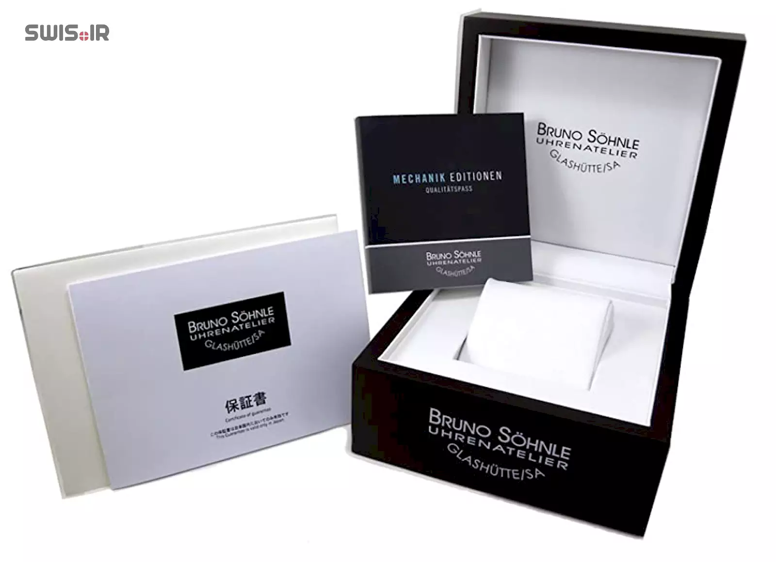 نمونه‌ای از جعبه ساعت هدیه (Gift Box) شرکت برونو زونله آلمان