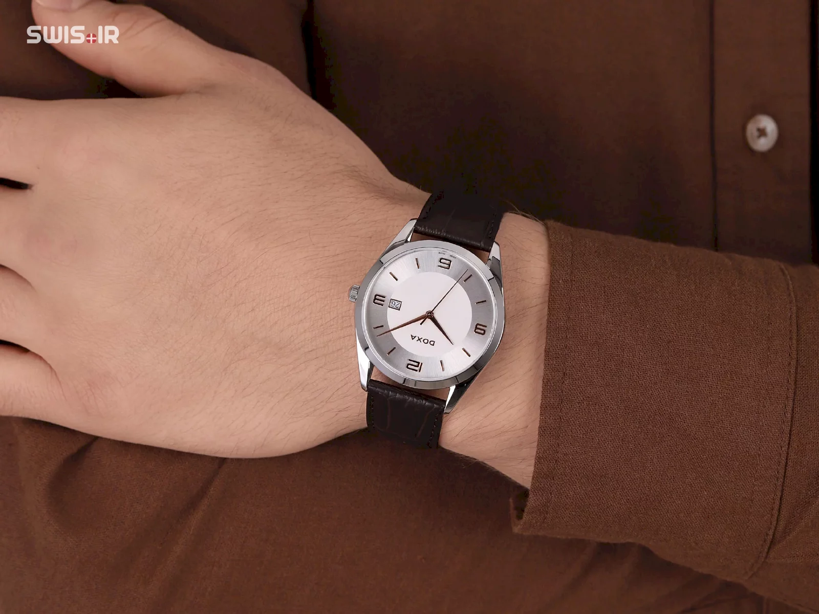 ساعت مچی مردانه برند دوکسا سوئیس مدل 121.10.023R.02