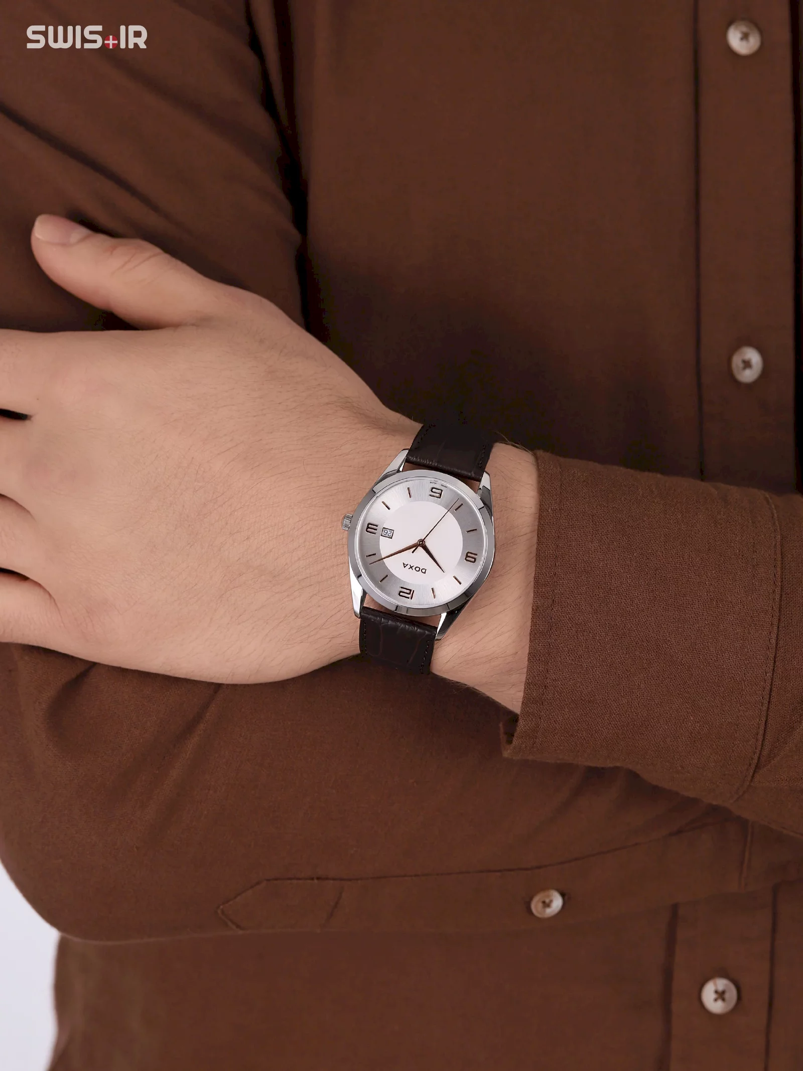 ساعت مچی مردانه برند دوکسا سوئیس مدل 121.10.023R.02