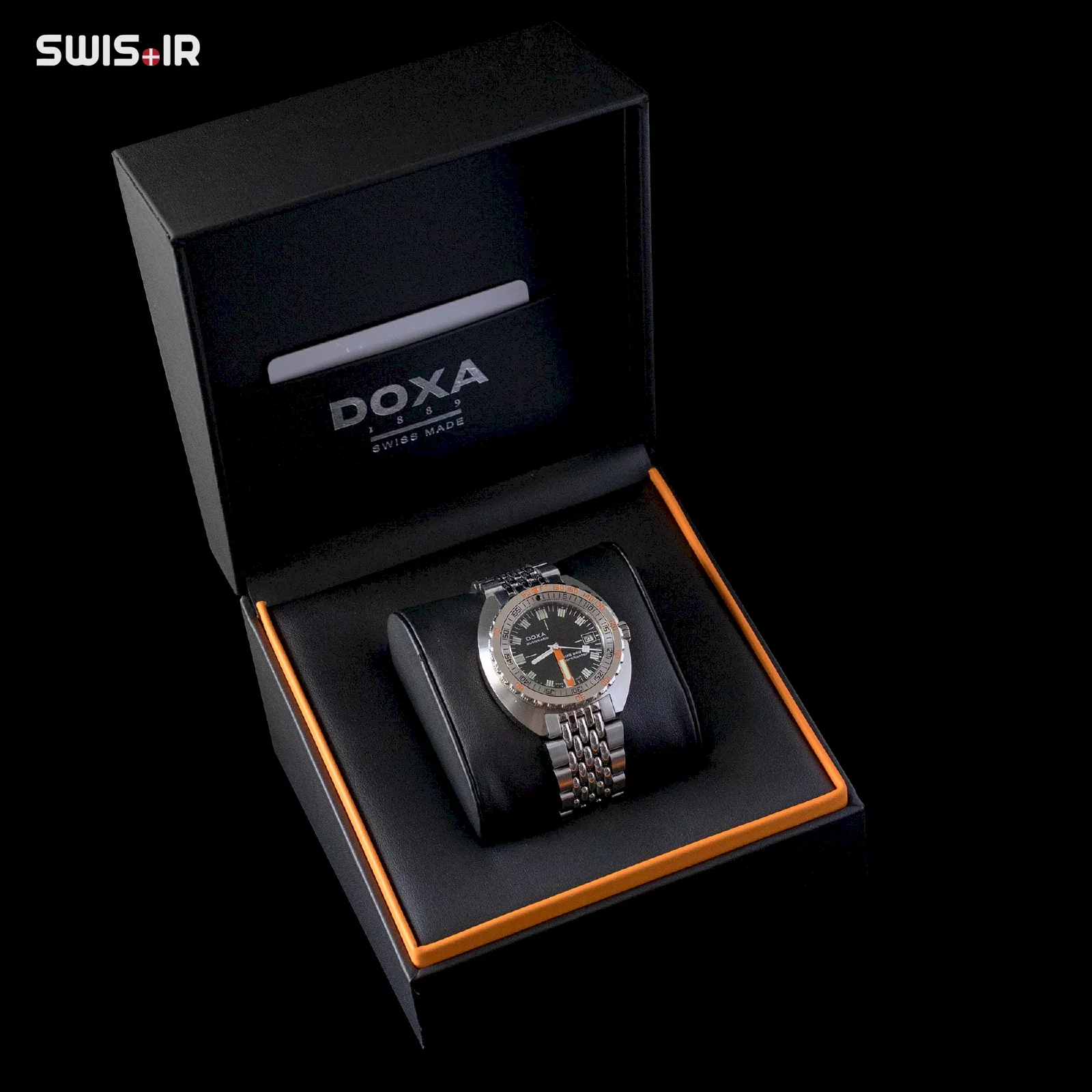 نمونه جعبه ساعت مچی برند دوکسا سوئیس