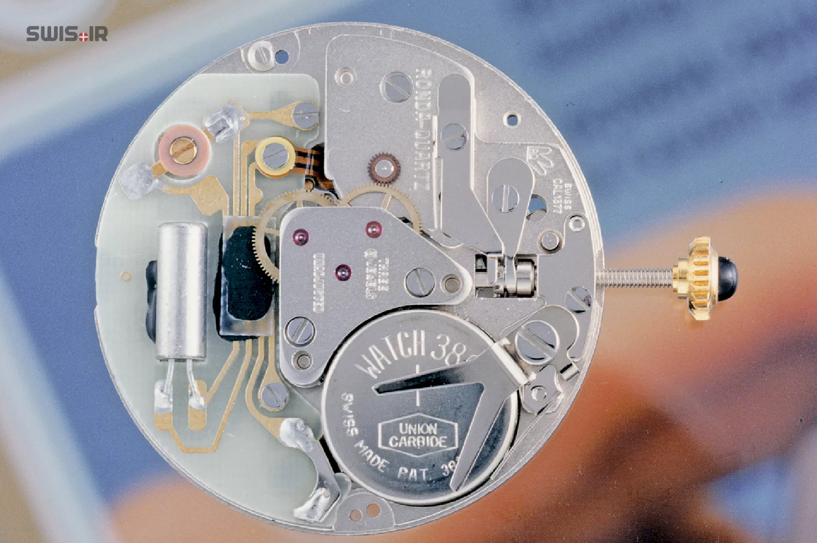 تصویری اولین موتورهای ساعت کوارتز ساخت شرکت روندا سوئیس