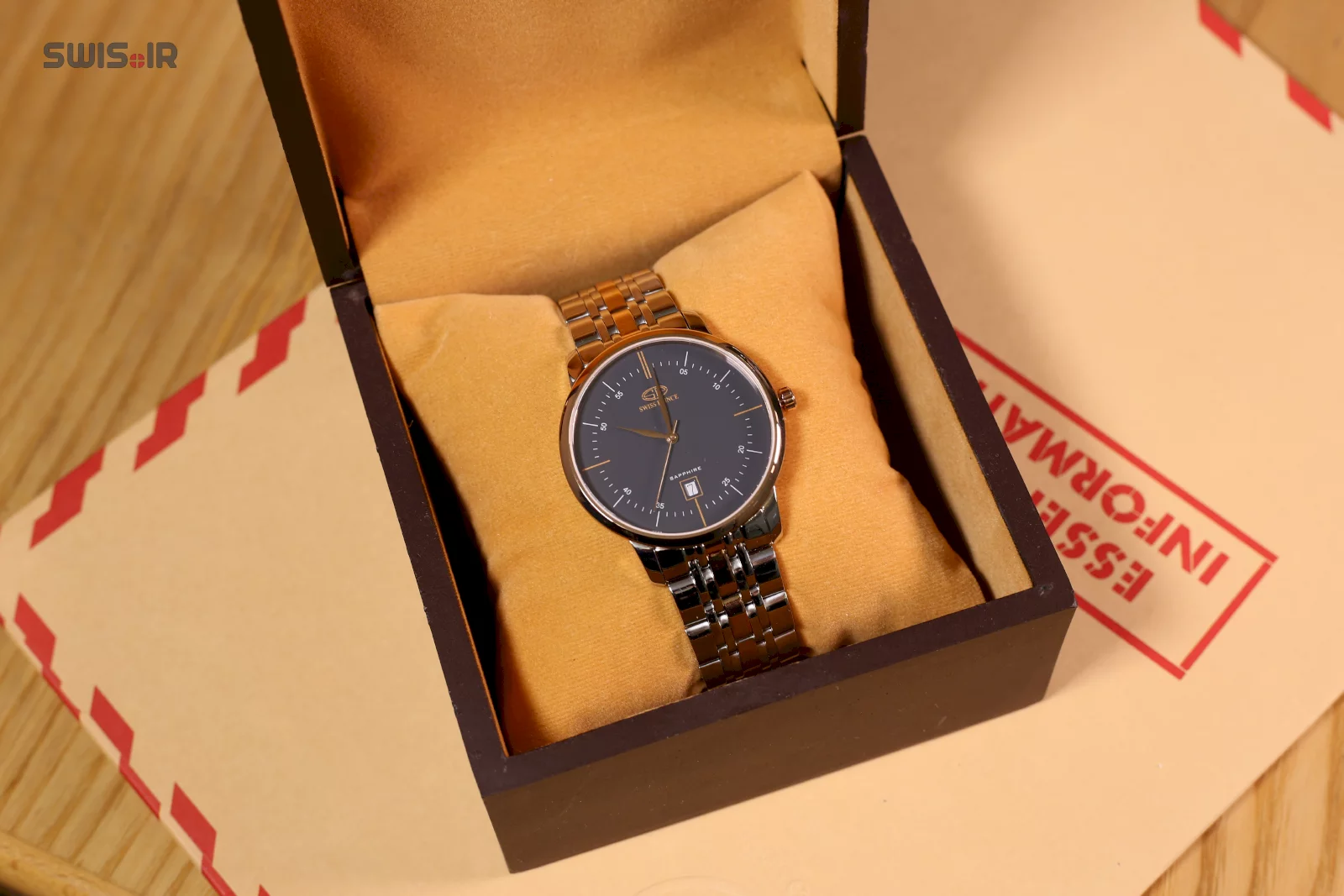 ساعت مچی زنانه برند سوئیس پرینس مدل MCBR-817-L