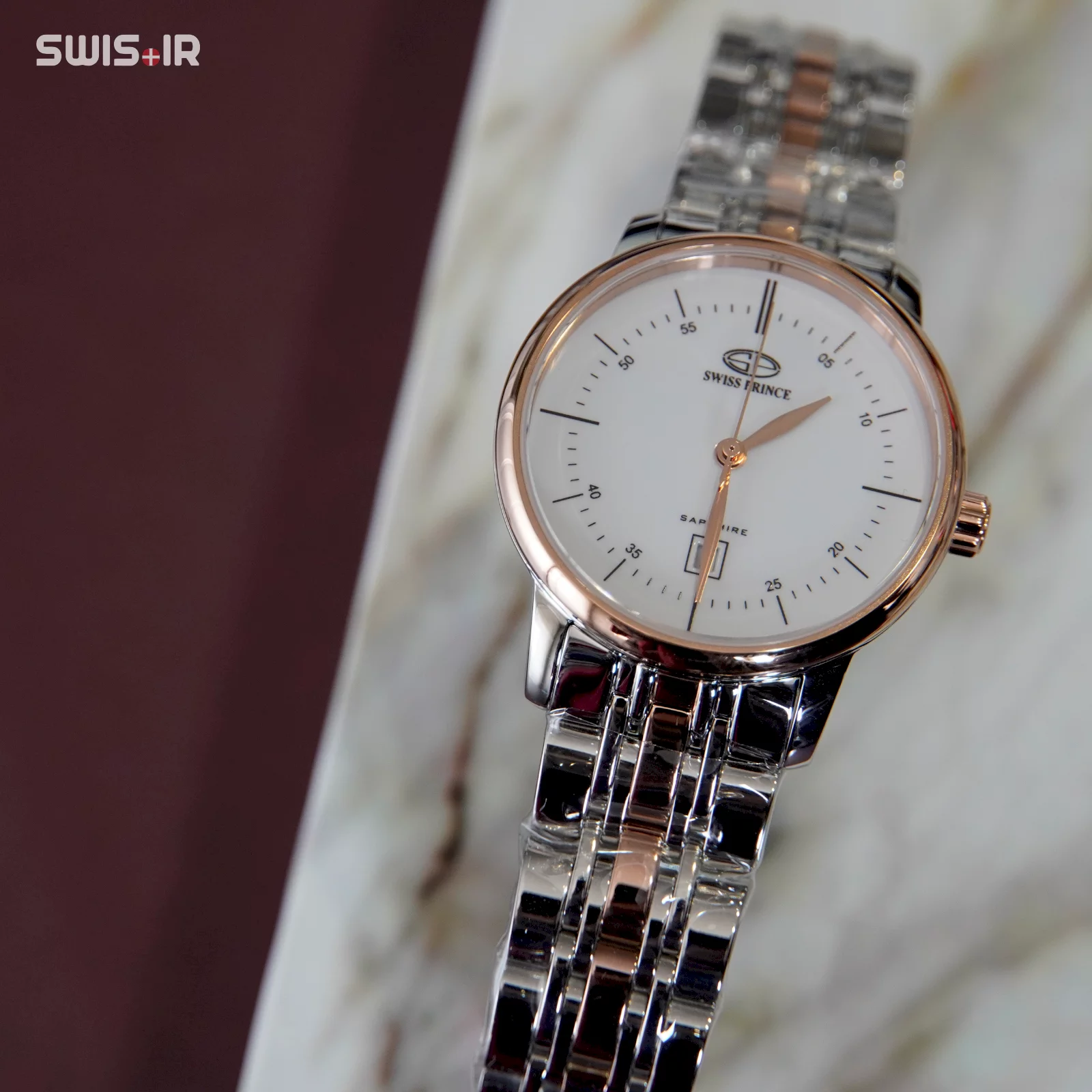 ساعت مچی زنانه برند سوئیس پرینس مدل MCRW-817-L