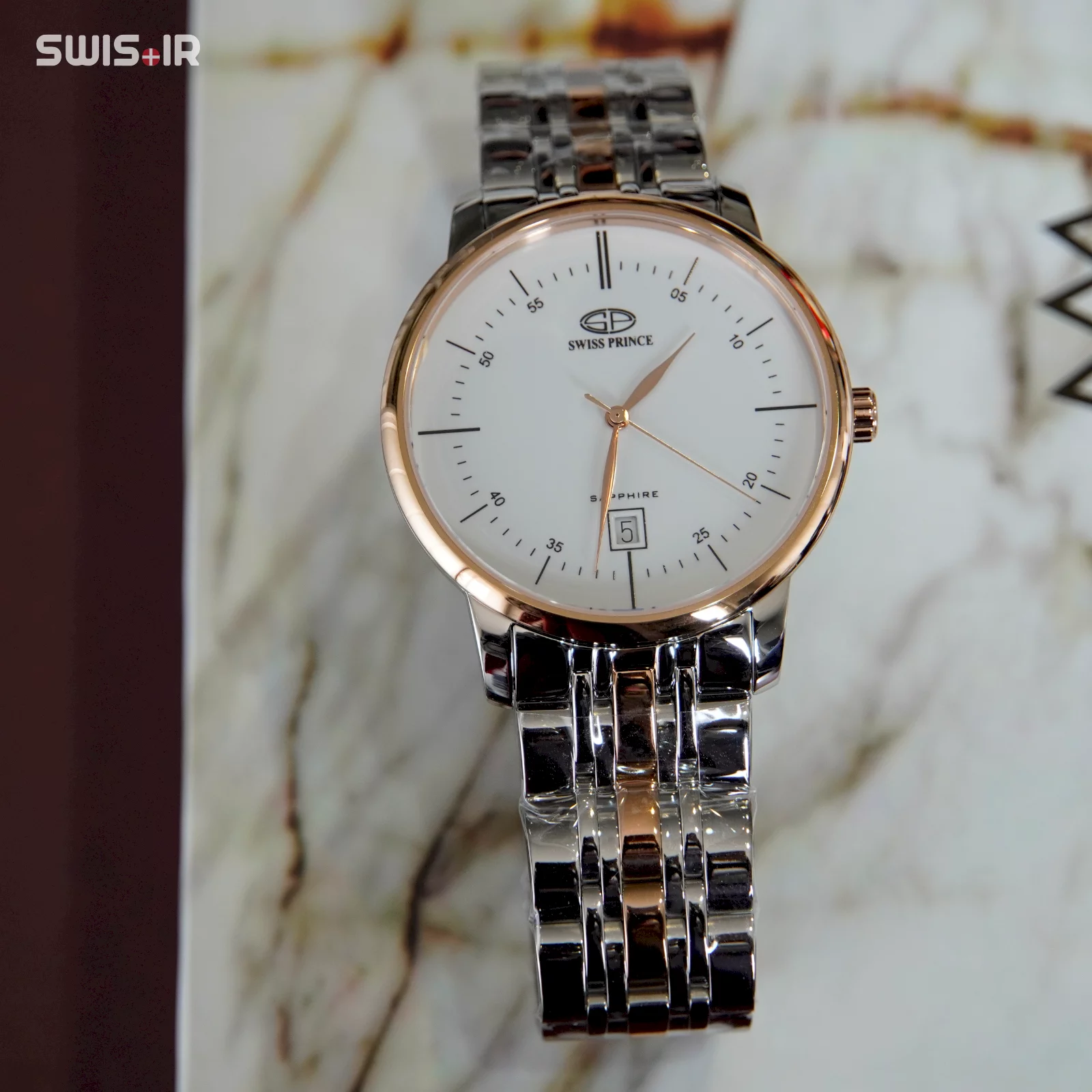 ساعت مچی مردانه برند سوئیس پرینس مدل MCRW-817-M