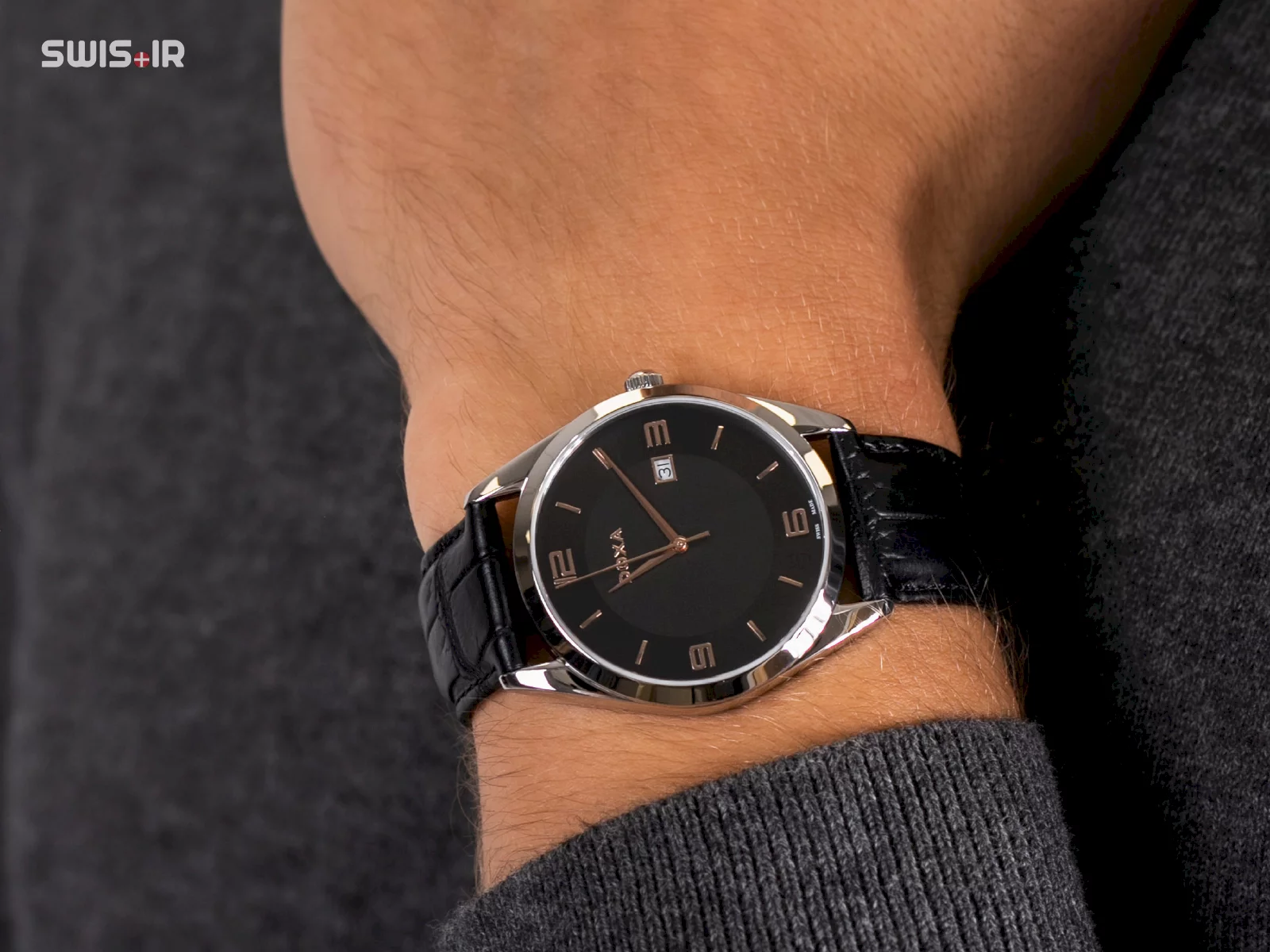 ساعت مچی مردانه برند دوکسا سوئیس مدل 121.10.103R.01