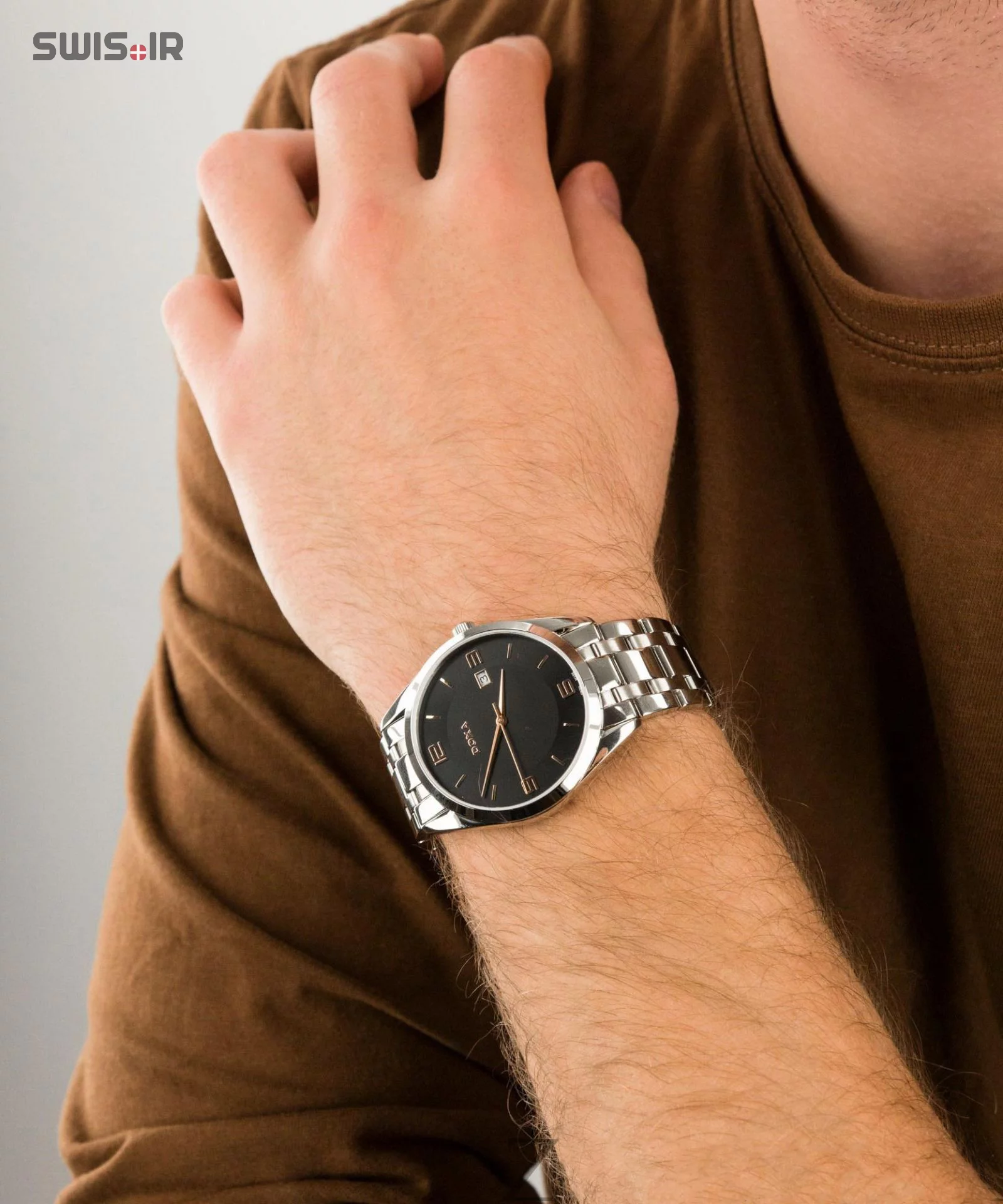 ساعت مچی مردانه برند دوکسا سوئیس مدل 121.10.103R.10