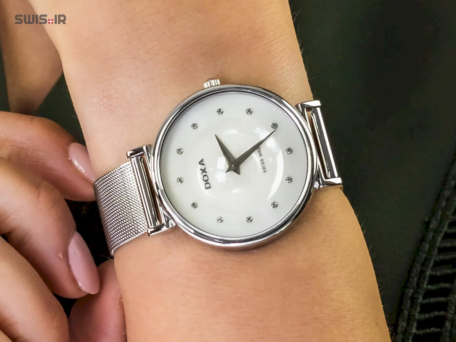 ساعت مچی زنانه برند دوکسا سوئیس مدل 145.15.058.10