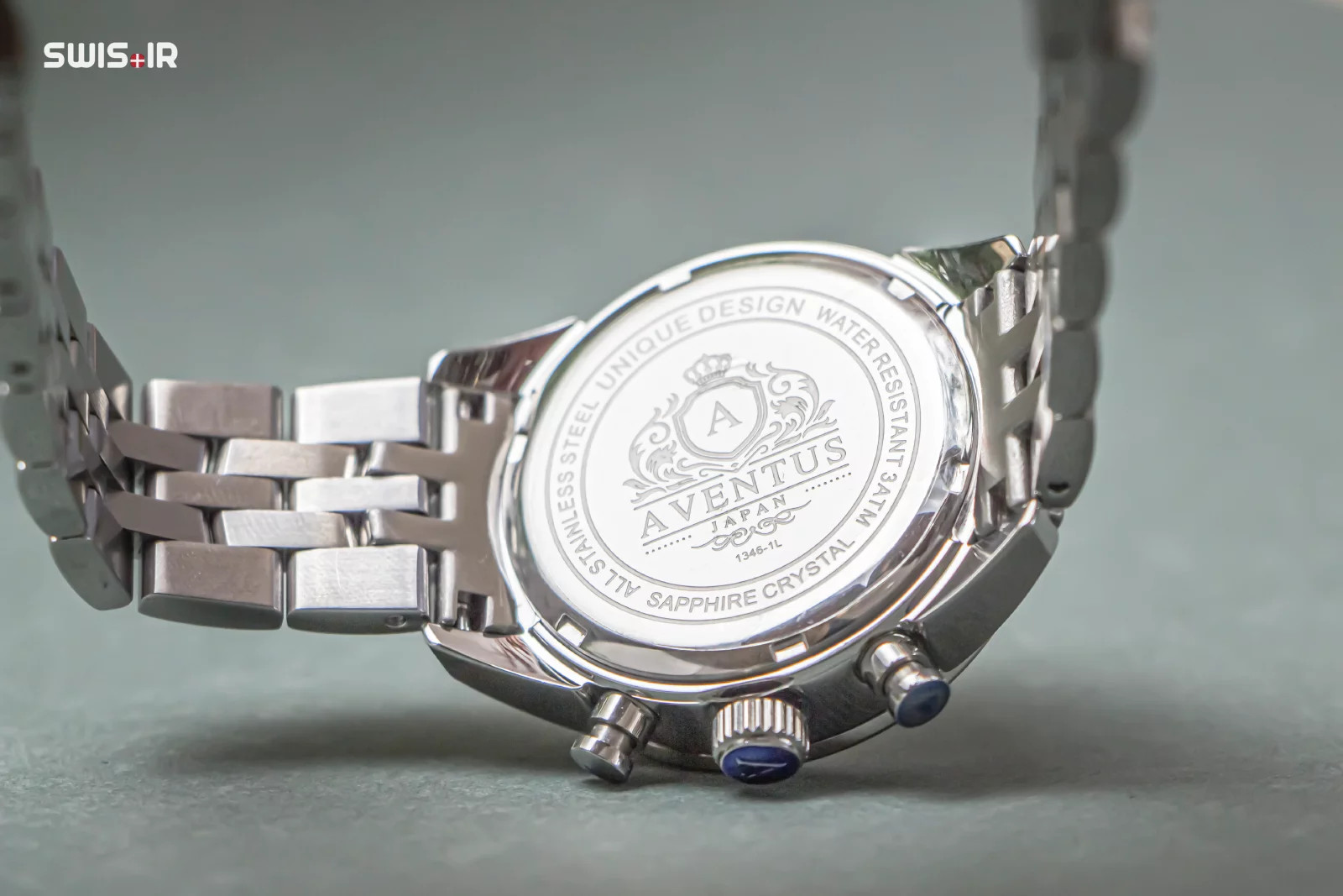 تصویر پشت قاب ساعت مچی زنانه برند اونتوس مدل 1346-1LWH